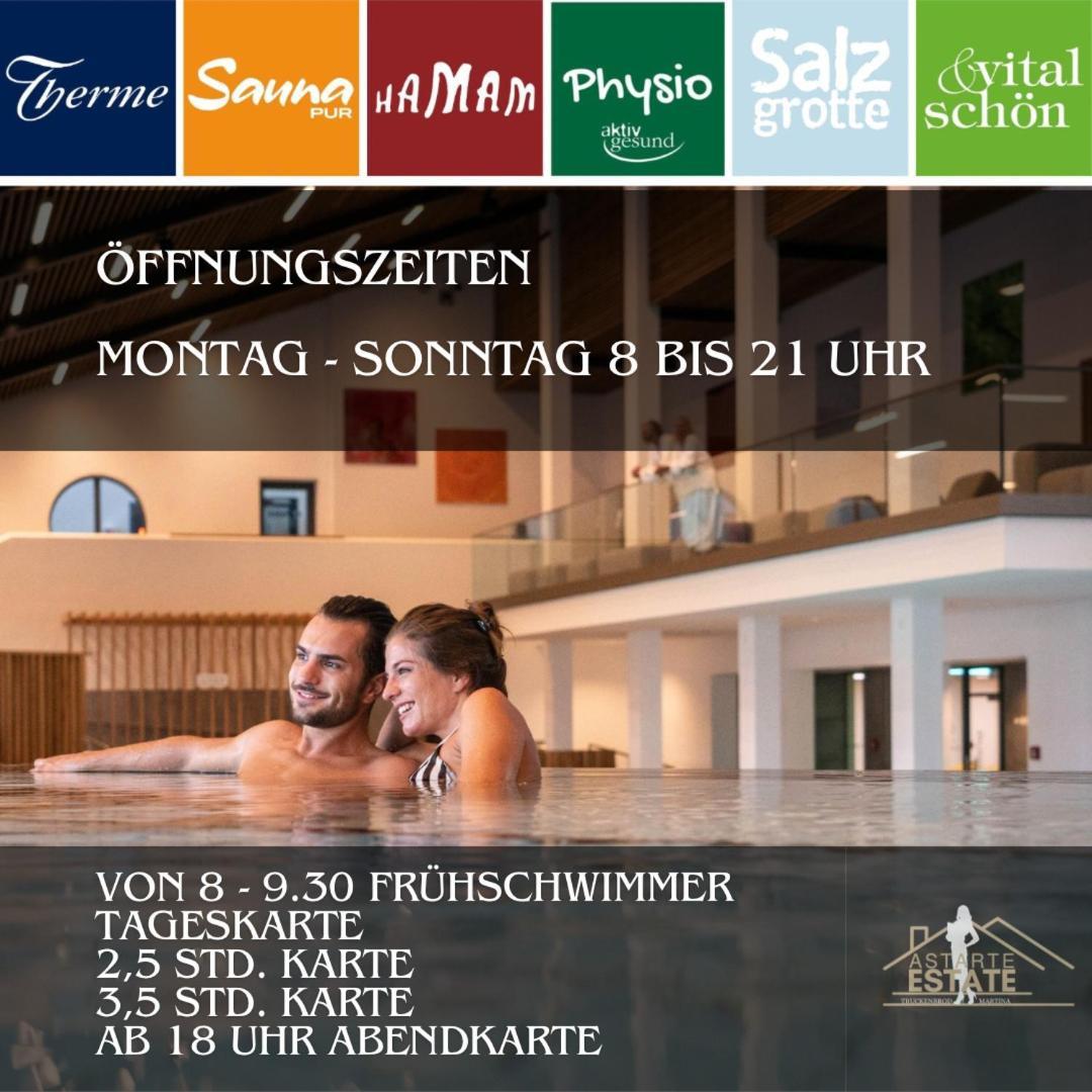 Fewo 20 - Appartement Im Rottalblick - Youngmodern Wohnen Mit Bademantelgang Zur Therme, Tv, Balkon Und Persoenlichem Gaesteempfang Von Astarte Estate Бад Грисбах Екстериор снимка